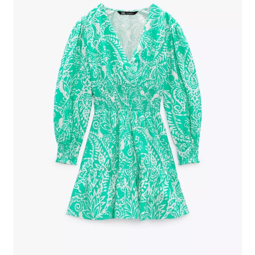Gorgeous Zara linen Dress XS.